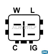 Генератор KRAUF ALW7211LP