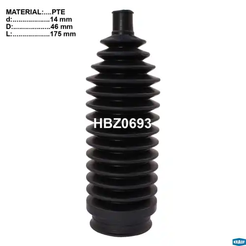 Пыльник рулевой рейки HBZ0693 KRAUF