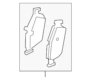 Тормозные колодки дисковые VOLVO 32373348
