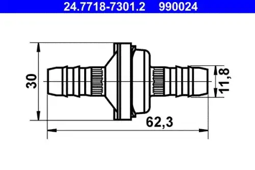  24771873012 ATE КЛАПАН