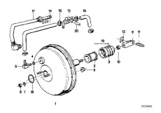 уплотнительная прокладка !ATE \BMW 3' E21, E30, 5' E12, E28, Z1 Roadster 34 33 1 113 653