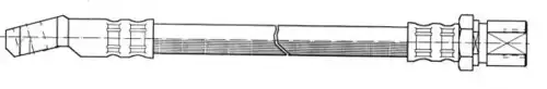 патрубок радиатора AR 516910 CEF