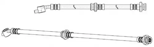 Тормозной шланг 512649 CEF
