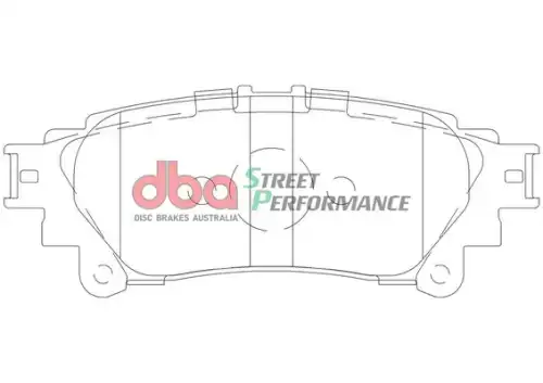 Тормозные колодки дисковые DBA DB2245SP