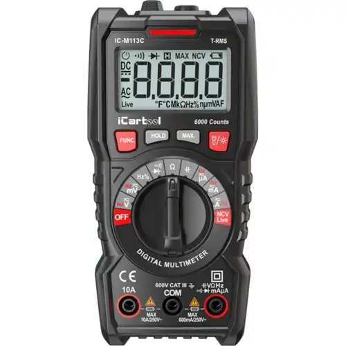 ICM113C Мультиметр цифровой iCartool IC-M113C