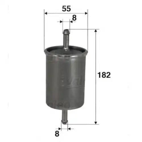 Топливный фильтр VALEO 587027