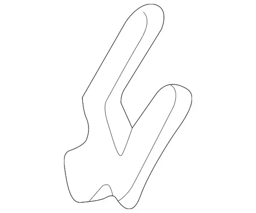 RETAINER,A/CL(LENGTH 18.0) 24574578 PONTIAC