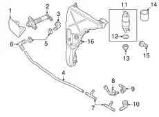 Прокладка, компрессор N 903 038 01 PORSCHE