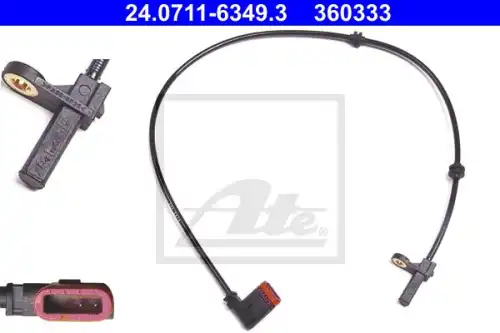 Датчик ABS ATE 24.0711-6349.3