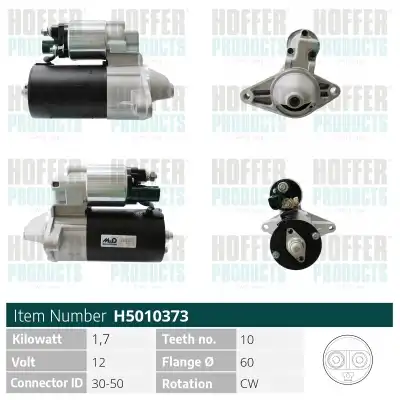 Стартер HOFFER H5010373