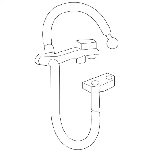 HOSE - BRAKE FRONT, RH 58732S1010 HYUNDAI