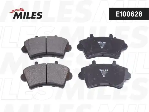 Тормозные колодки дисковые передняя ось MILES E100628
