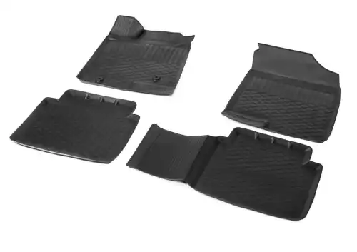 Коврики в салон RIVAL 19404003 Haval Jolion 2021-н.в. 4 шт., черный