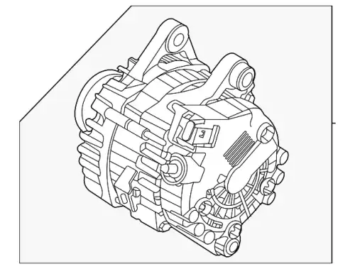 ГЕНЕРАТОР В СБОРЕ 373002SGD1 HYUNDAI