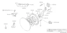 Корзина сцепления SUBARU 30210AA510