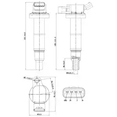 Катушка зажигания FEBEST 01640-003