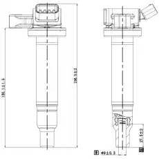 Катушка зажигания FEBEST 01640-004