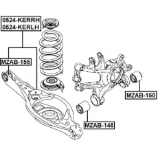 Рычаг подвески FEBEST 0524-KERRH