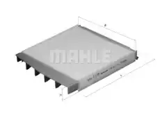 Салонный фильтр KNECHT LA54 VOLVO S60/S70/S80/V70/XC90 2.0-2.5TDi 98>