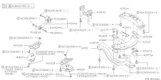 ДЕТАЛЬ 41040FA000 SUBARU