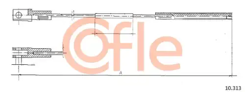 Фильтр масляный COFLE 10313