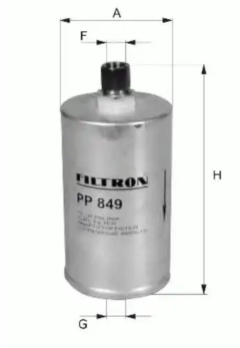 Топливный фильтр FILTRON PP833/1