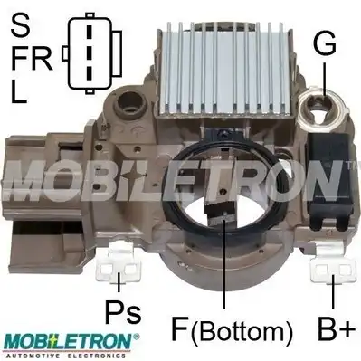 Регулятор генератора ! \MITSUBISHI VR-H2009-141 MOBILETRON