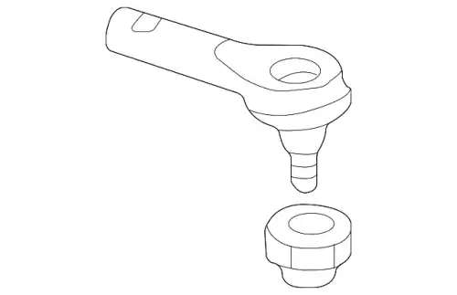 Рулевой наконечник HONDA 53540S0XA02
