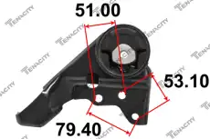 Подвеска, двигатель ! \CHRYSLER AWSCH1011 TENACITY