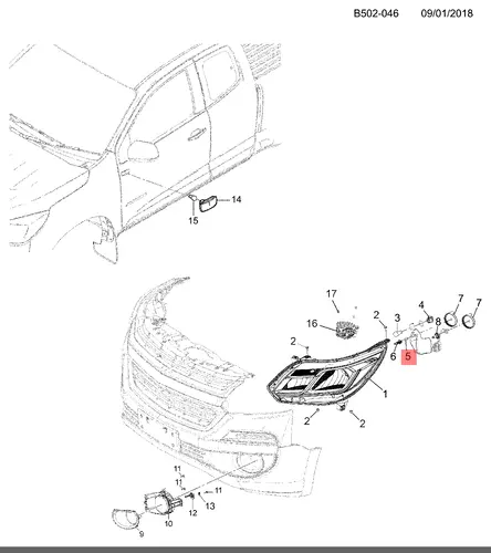 Автолампа GM 13505773 12