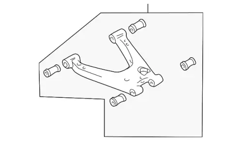 Рычаг подвески MAZDA NC1028360