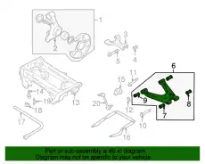 Рычаг подвески MAZDA NC1028310