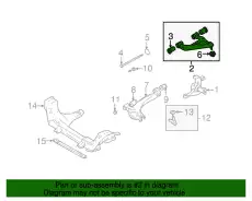 Рычаг подвески MAZDA N06834200