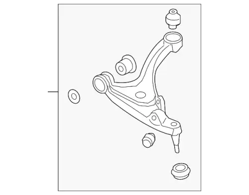 Рычаг подвески MAZDA NE5134300D