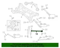Рычаг подвески MAZDA NE5128200A