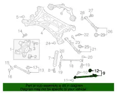 Рычаг подвески MAZDA NE5128D10B