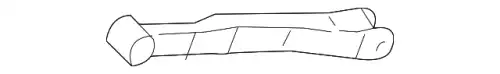 Рычаг подвески MITSUBISHI MR418040