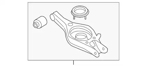 ARMCOMPLETERRLWR,LH 552102S100 HYUNDAI