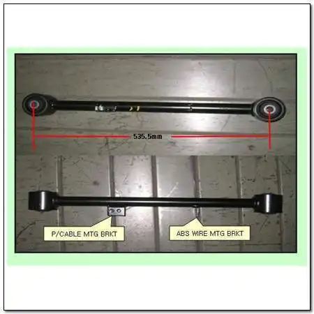 Рычаг подвески SSANGYONG / KGM 4550208100