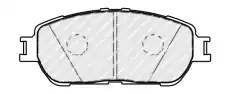 Тормозные колодки дисковые FERODO FDB4126