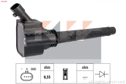 Катушка зажигания KW 470 488