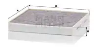 Салонный фильтр MANN-FILTER CUK 24 021