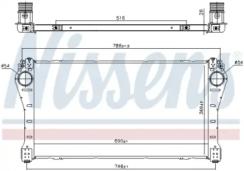 Интеркулер NISSENS 961250