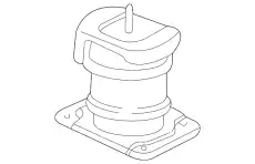 подушка крепления двигателя 50800S0XA02 HONDA