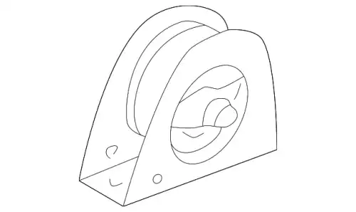 Подушка крепления двигателя MITSUBISHI MR333578