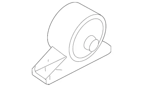 Подушка крепления двигателя MITSUBISHI MN184251