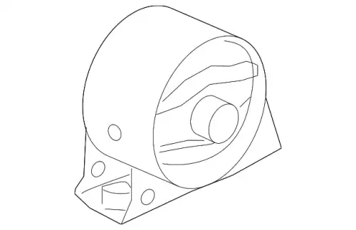 Подушка крепления двигателя MITSUBISHI MN184347