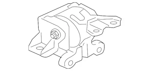 Подушка крепления двигателя MITSUBISHI MN184091