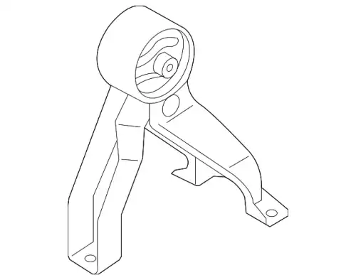 кронштейн двигателя MN184348 MITSUBISHI