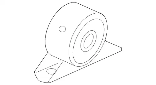Подушка крепления двигателя MITSUBISHI MN100289